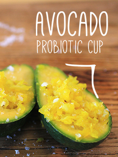 Avocado Probiotic Cups
