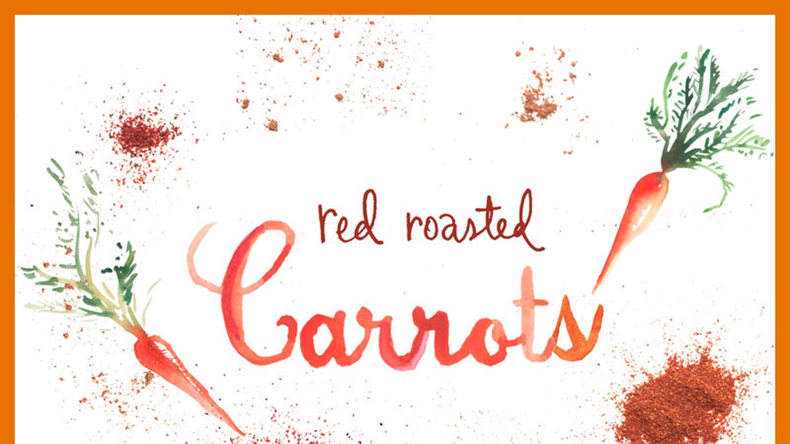 Red Roasted Carrots (Recipe)