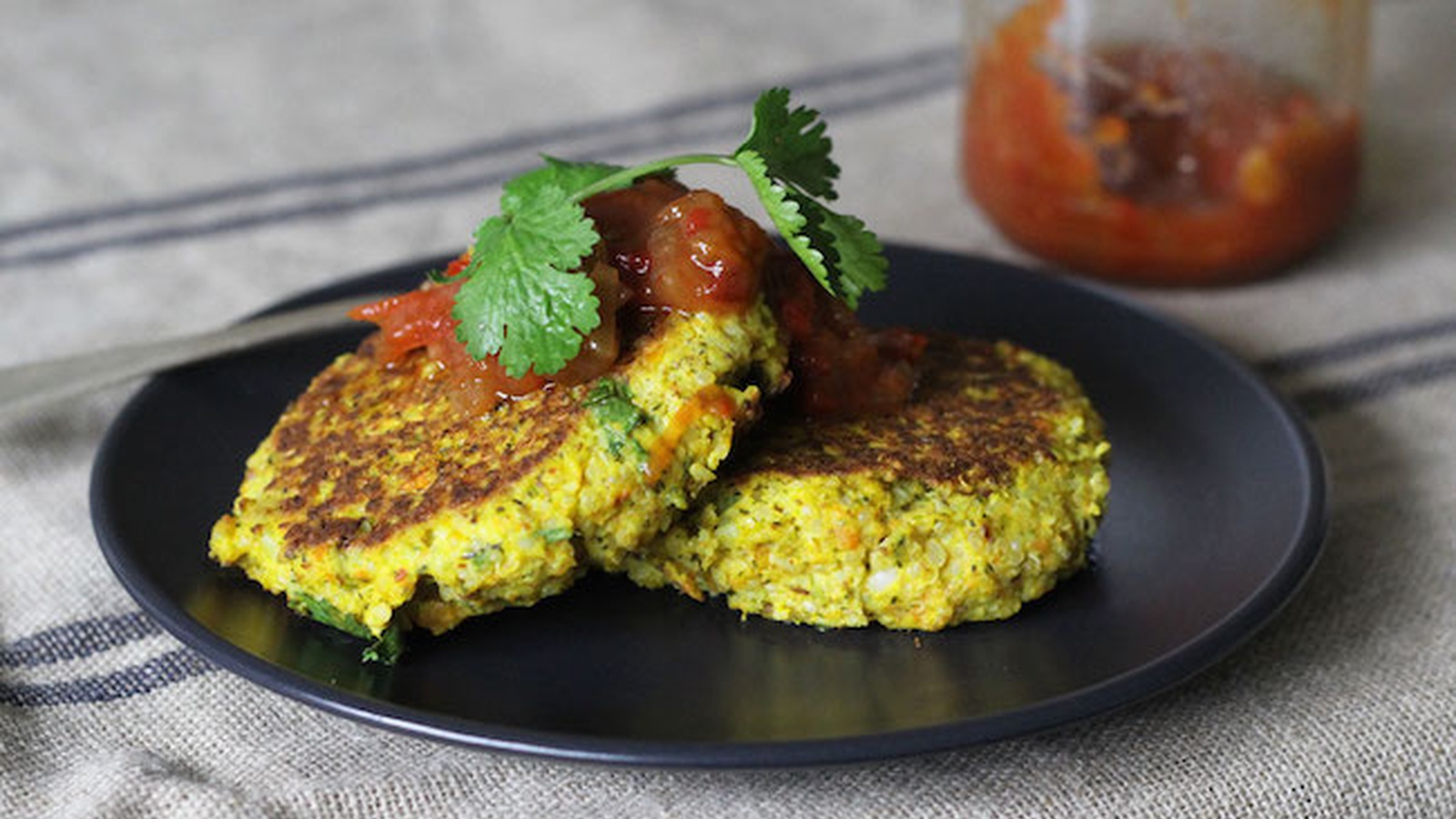 Mashed Vegetable and Quinoa Fritters