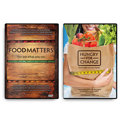 Food Matters DVD and Hungry For Change DVD